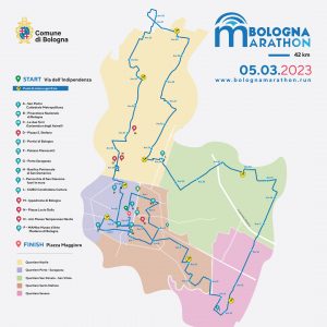 Percorsi Bologna Marathon 2023