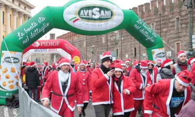 Aria di Natale, di festa e tradizioni, un clima magico da vivere in gruppo grazie alla AGSM AIM Verona Christmas Run